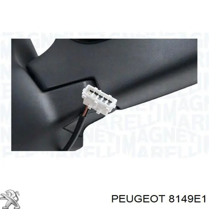 Comprar 8153JK Peugeot/Citroen Espejo de retrovisor izquierdo