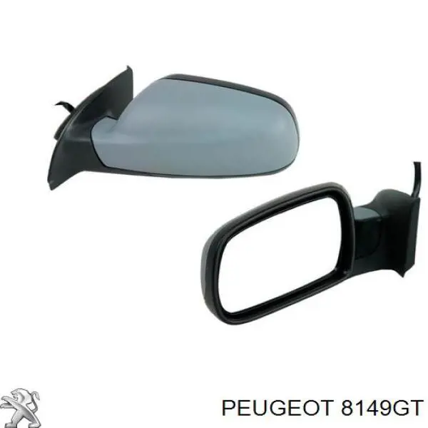 Espejo retrovisor derecho Peugeot/Citroen 8149GT precio, desde 57,16 EUR