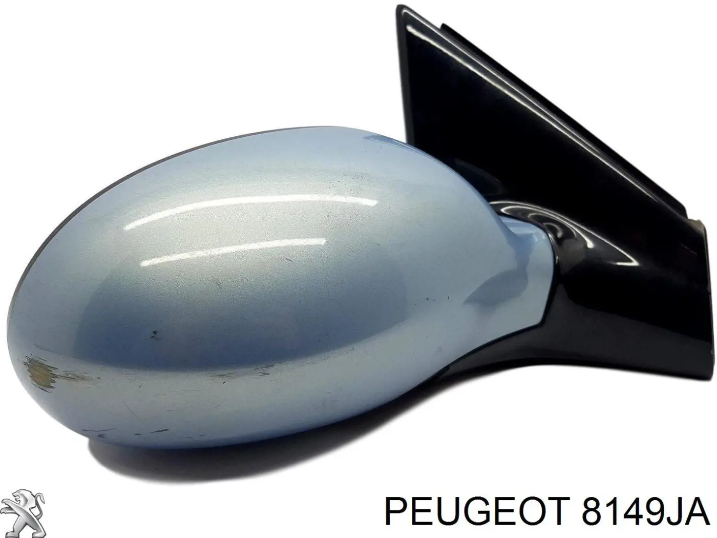 8149JA Peugeot/Citroen espejo retrovisor derecho