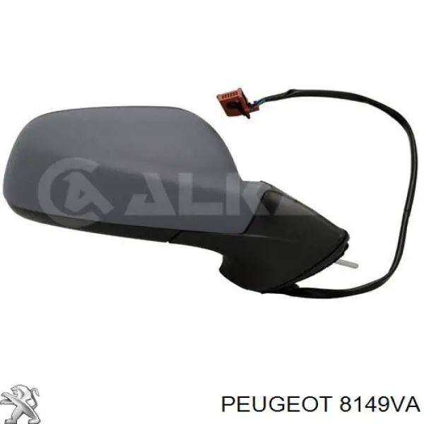 Espejo retrovisor derecho Peugeot/Citroen 8149VA precio, desde 55,58 EUR