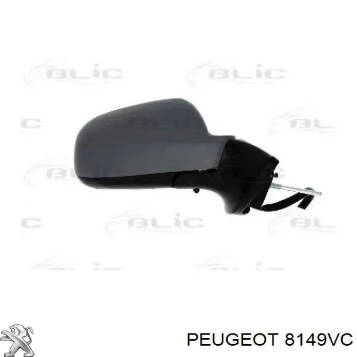 8149VC Peugeot/Citroen Espejo derecho