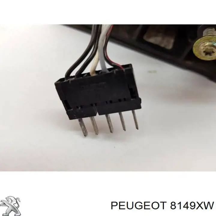 Espejo de retrovisor derecho 8149XW Peugeot/Citroen