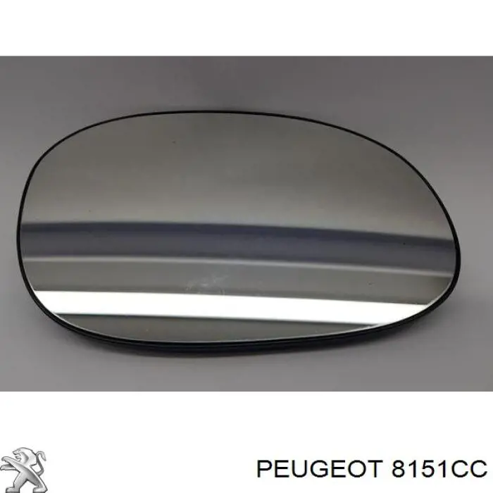 Comprar 8151CC Peugeot/Citroen Cristal de espejo retrovisor derecho