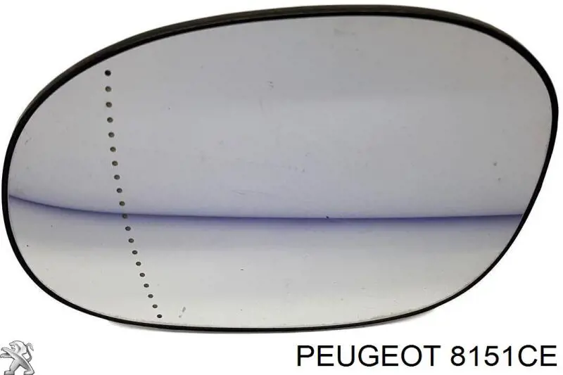 Cristal de espejo retrovisor exterior izquierdo Peugeot/Citroen 8151CE precio, desde 11,11 EUR
