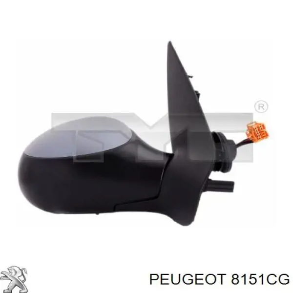 55713535 Jumasa Cristal de espejo retrovisor exterior izquierdo