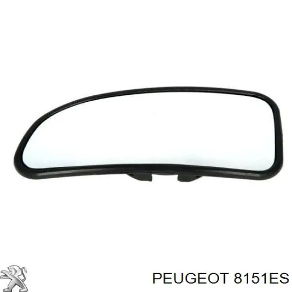 Cristal de retrovisor exterior derecho para Peugeot Boxer (230L)