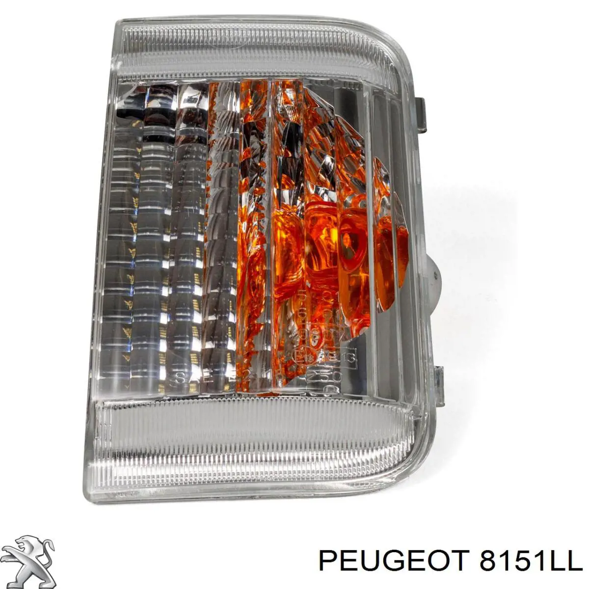 Comprar 00008151LL Peugeot/Citroen Cristal de espejo retrovisor exterior izquierdo