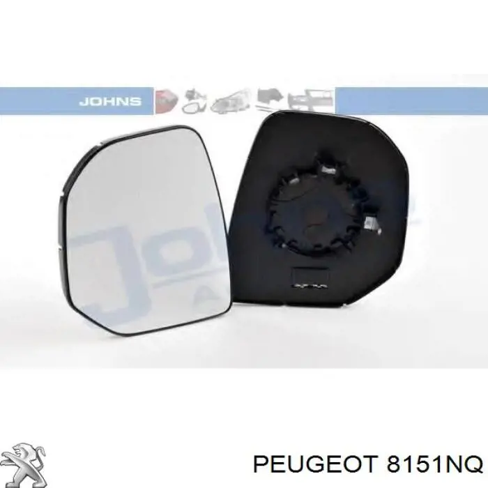 Cristal de espejo retrovisor derecho Peugeot/Citroen 8151NQ precio, desde 22,37 EUR