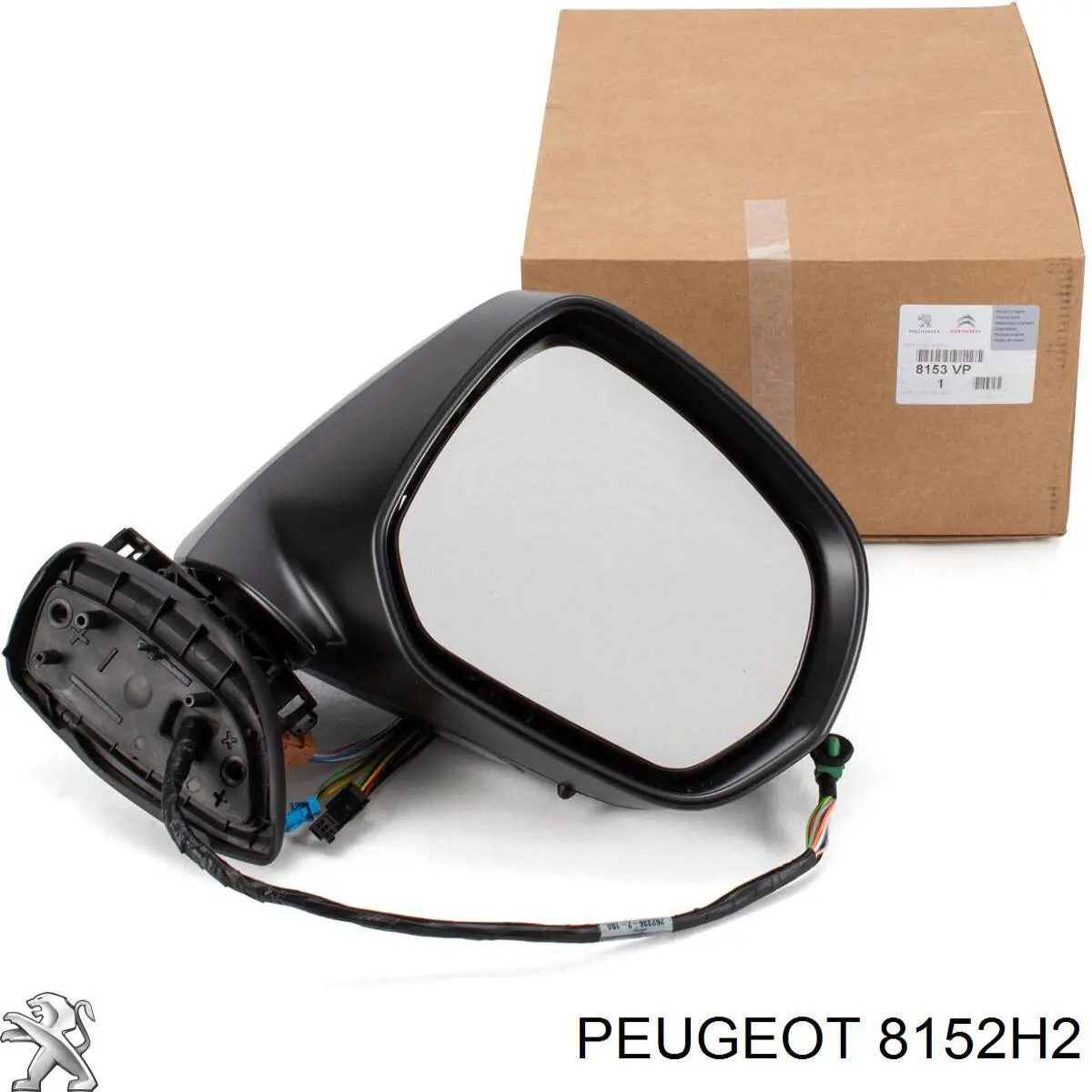Comprar 8152H2 Peugeot/Citroen Cubierta De Espejo Retrovisor Izquierdo