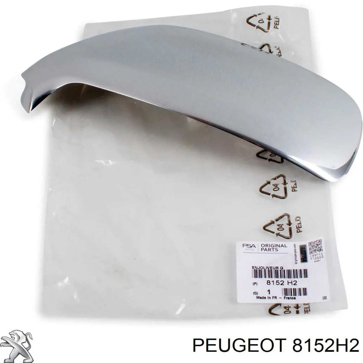 Cubierta de espejo retrovisor izquierdo Peugeot/Citroen 8152H2 precio, desde 25,62 EUR