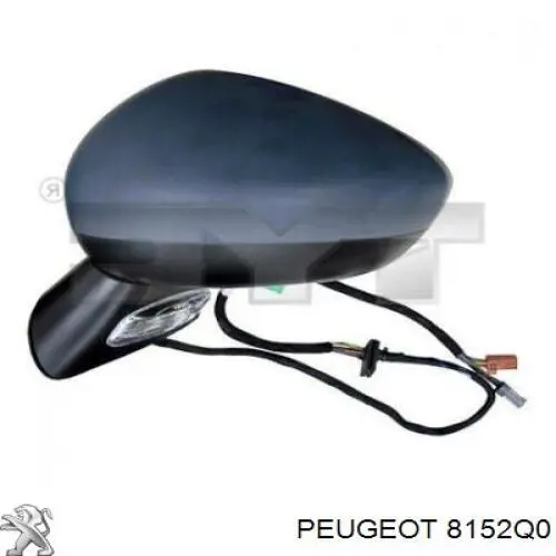 Cubierta de espejo retrovisor izquierdo Peugeot/Citroen 8152Q0 precio, desde 22,01 EUR