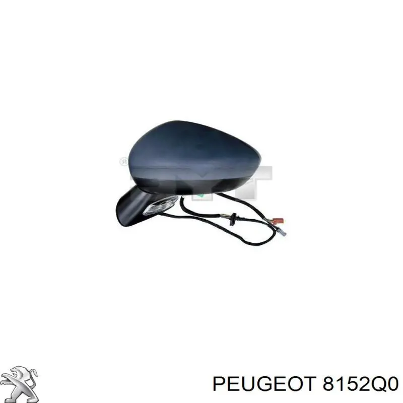 Cubierta de espejo retrovisor izquierdo Peugeot/Citroen 8152Q0 precio, desde 19,03 EUR