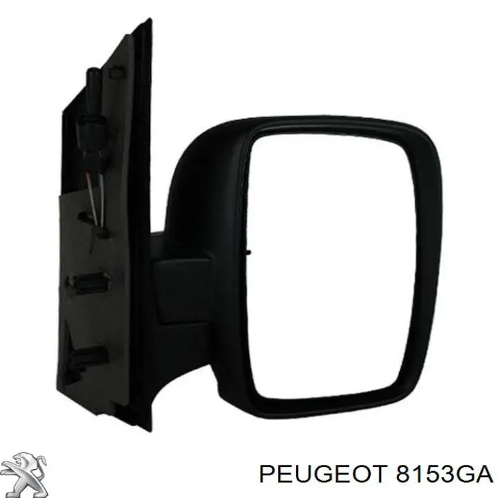 8153GA Peugeot/Citroen espejo retrovisor derecho