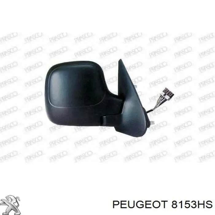 Comprar 8153HS Peugeot/Citroen Espejo de retrovisor derecho