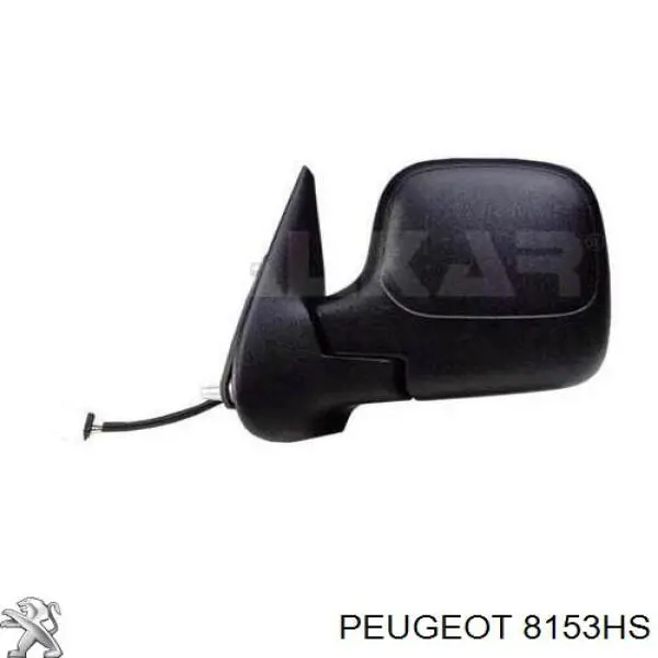 8153HS Peugeot/Citroen espejo retrovisor derecho