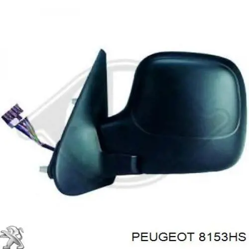 Espejo retrovisor derecho Peugeot/Citroen 8153HS precio, desde 53,12 EUR