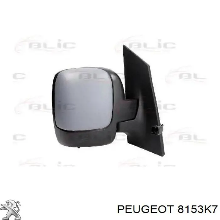 8153K7 Peugeot/Citroen espejo retrovisor derecho