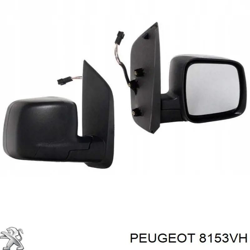 Espejo retrovisor derecho Peugeot/Citroen 8153VH precio, desde 62,04 EUR