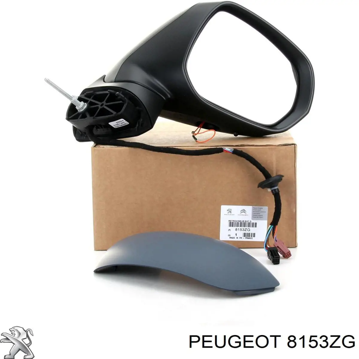Comprar 8153ZG Peugeot/Citroen Espejo de retrovisor derecho