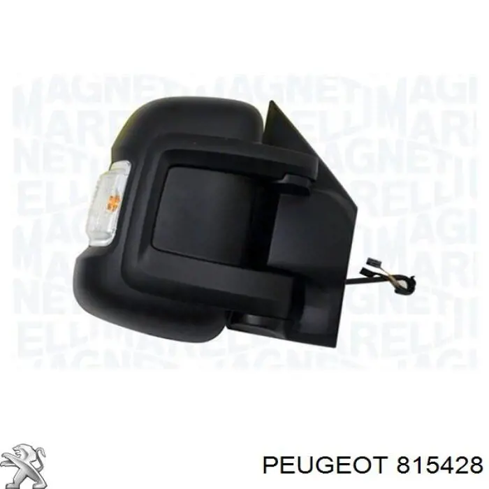 815428 Peugeot/Citroen espejo retrovisor derecho