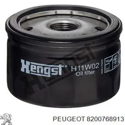 Filtro de aceite Renault Megane 1 LA0, LA1