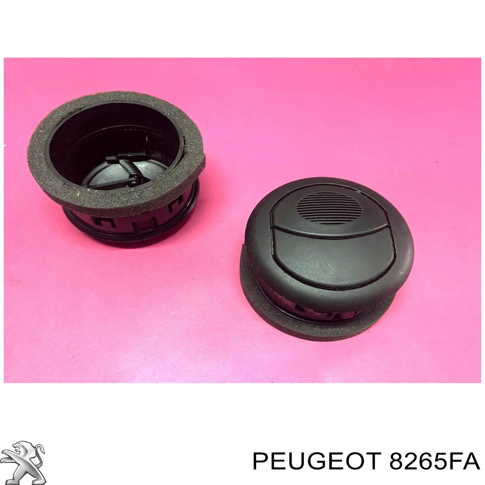Rejilla de ventilación de salpicadero Peugeot/Citroen 8265FA precio, desde 15,09 EUR