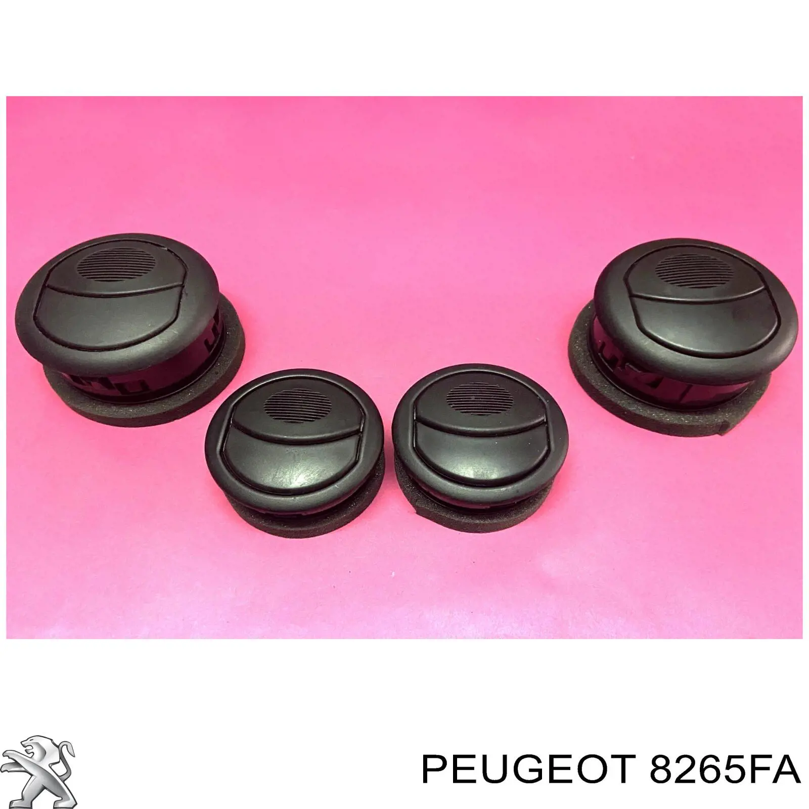 Rejilla aireadora de salpicadero para Peugeot Bipper (A)