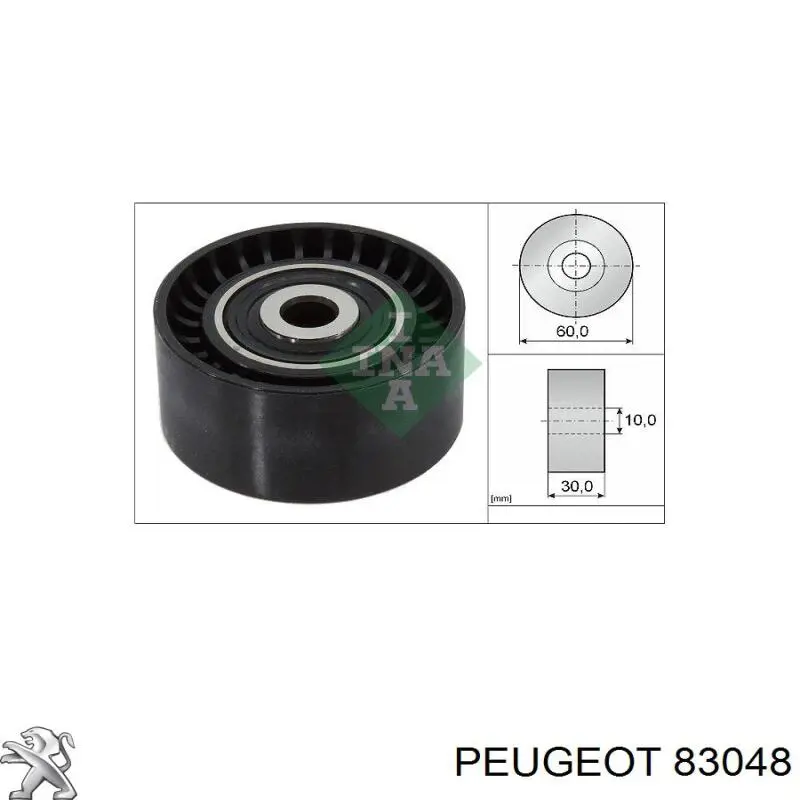 Comprar 83048 Peugeot/Citroen Polea correa distribución
