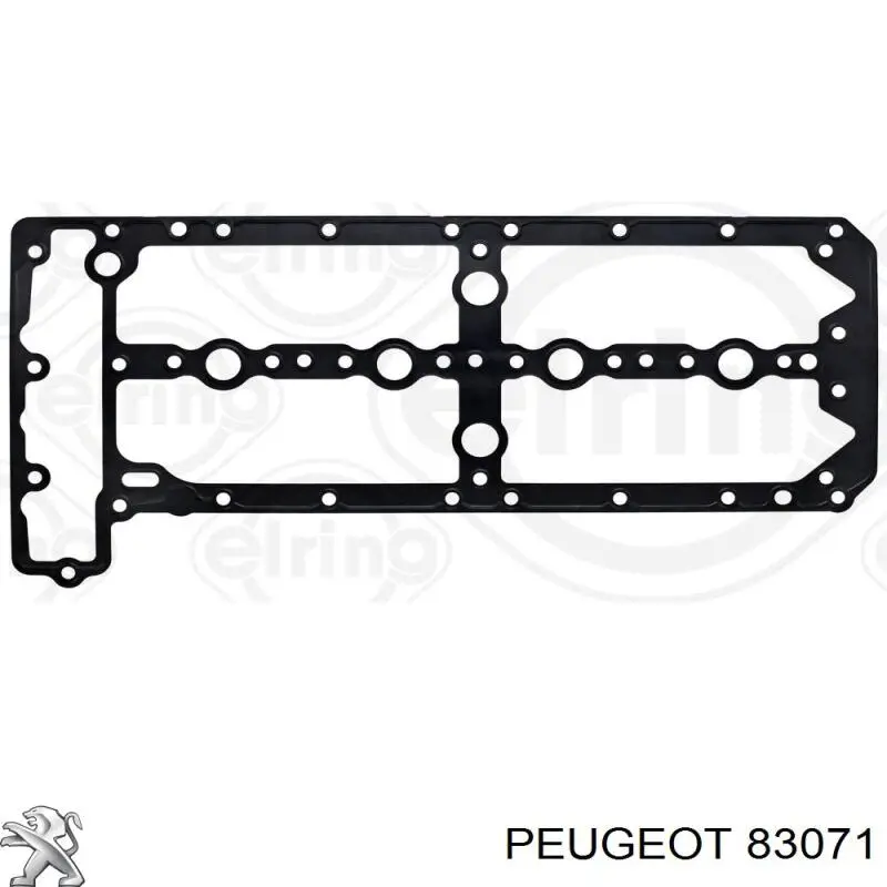 83071 Peugeot/Citroen perno de escape (silenciador)