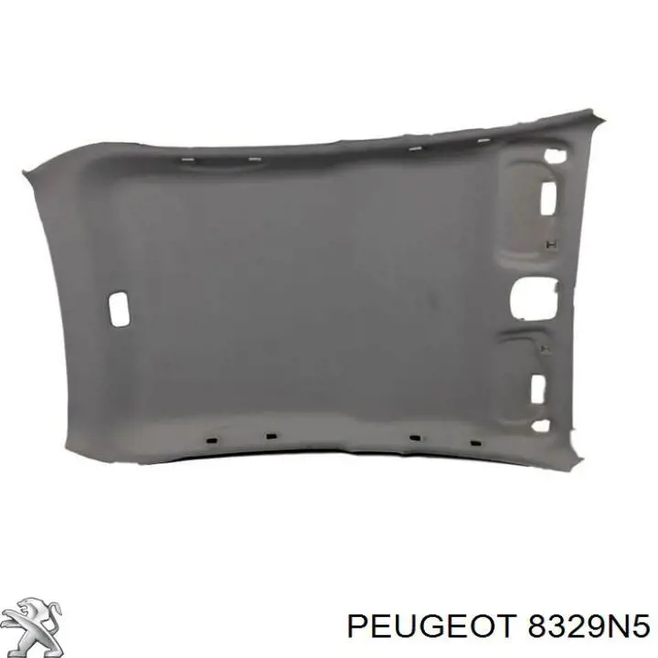 8329N5 Peugeot/Citroen tapicería de techo