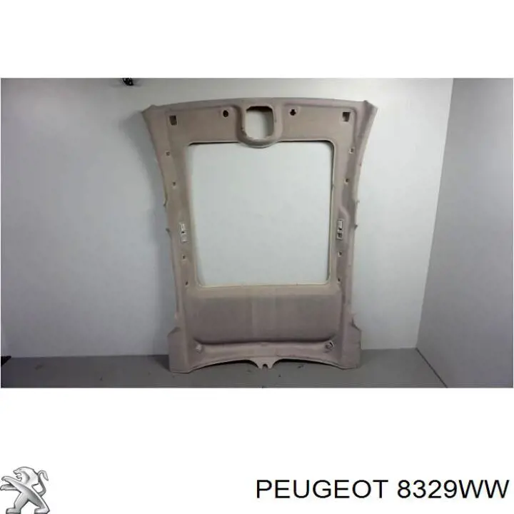 8329WW Peugeot/Citroen tapicería de techo