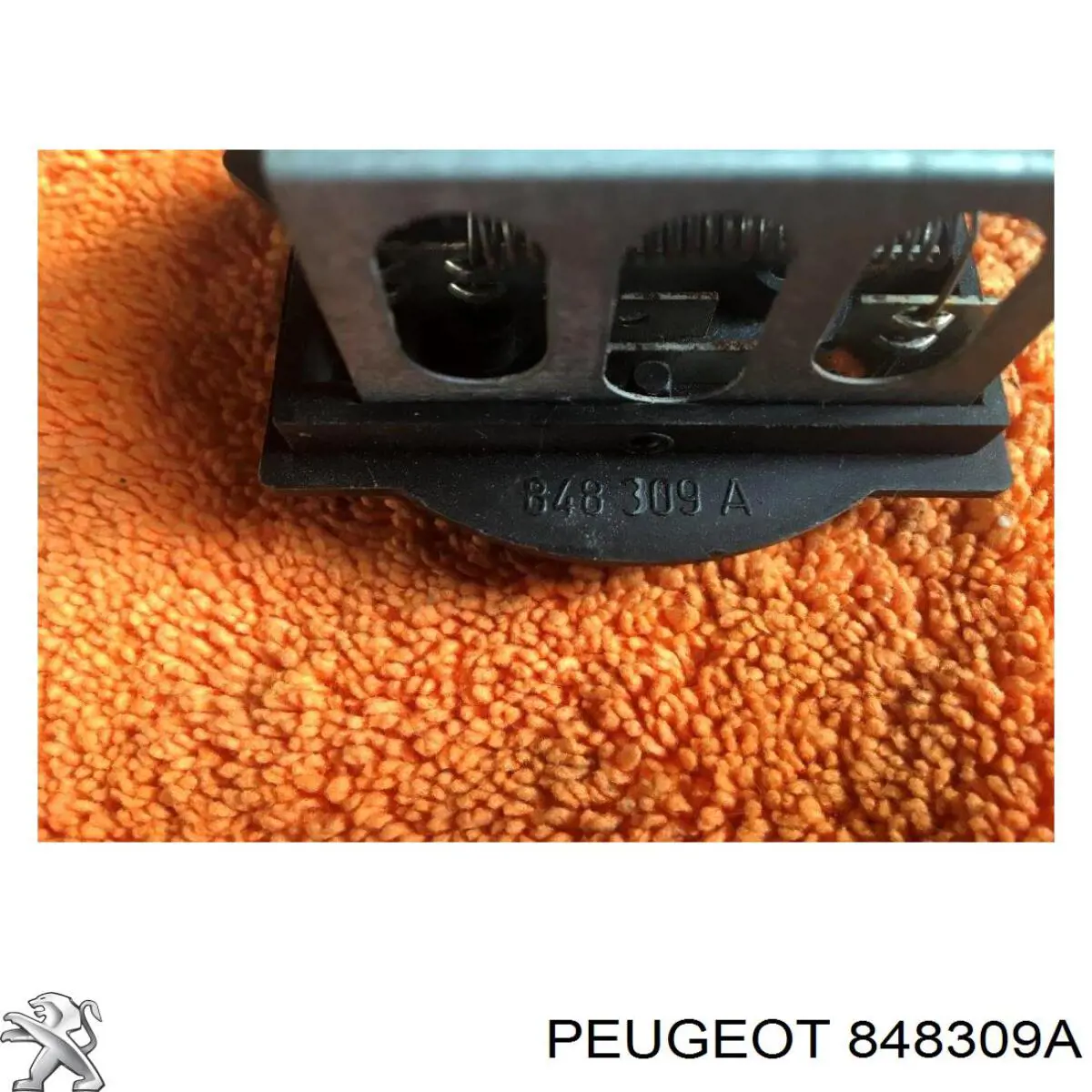 848309A Peugeot/Citroen Calentador eléctrico de aire para el sistema de calefacción del habitáculo