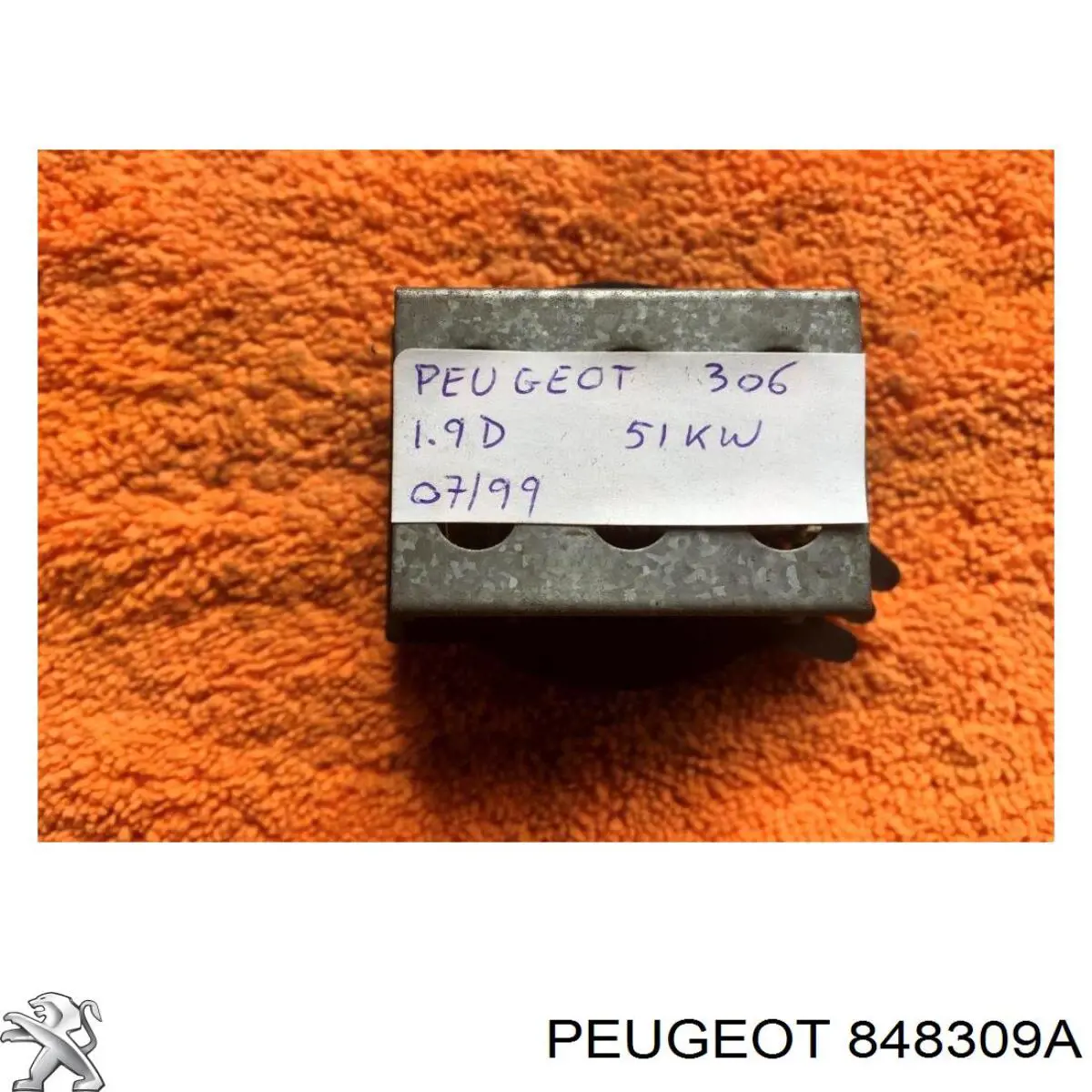 Comprar 848309A Peugeot/Citroen Calentador eléctrico de aire para el sistema de calefacción del habitáculo