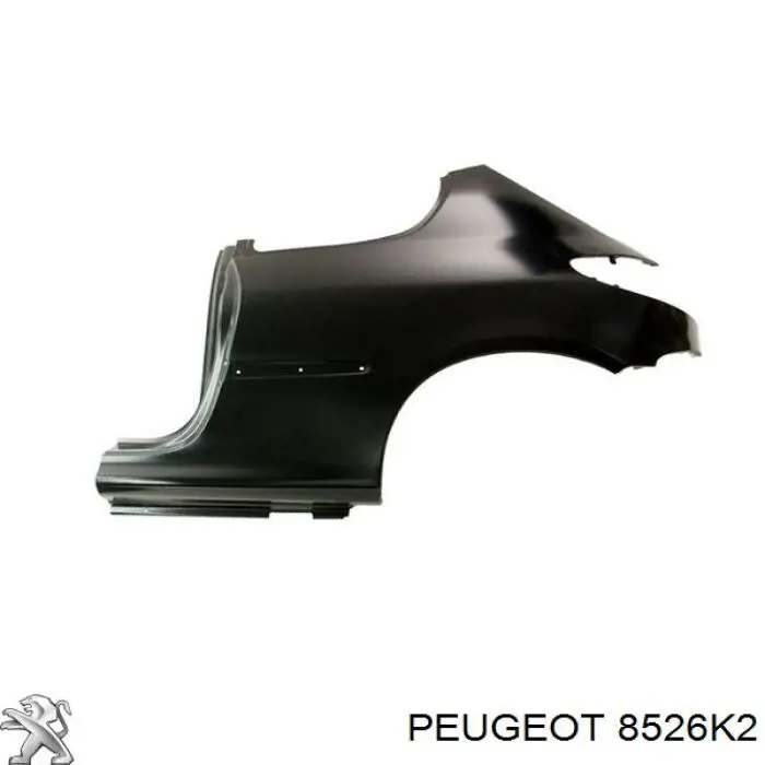 8526K2 Peugeot/Citroen guardabarros trasero derecho