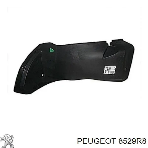 Guardabarros interior, aleta trasera, izquierdo trasero para Peugeot 206 (2A/C)