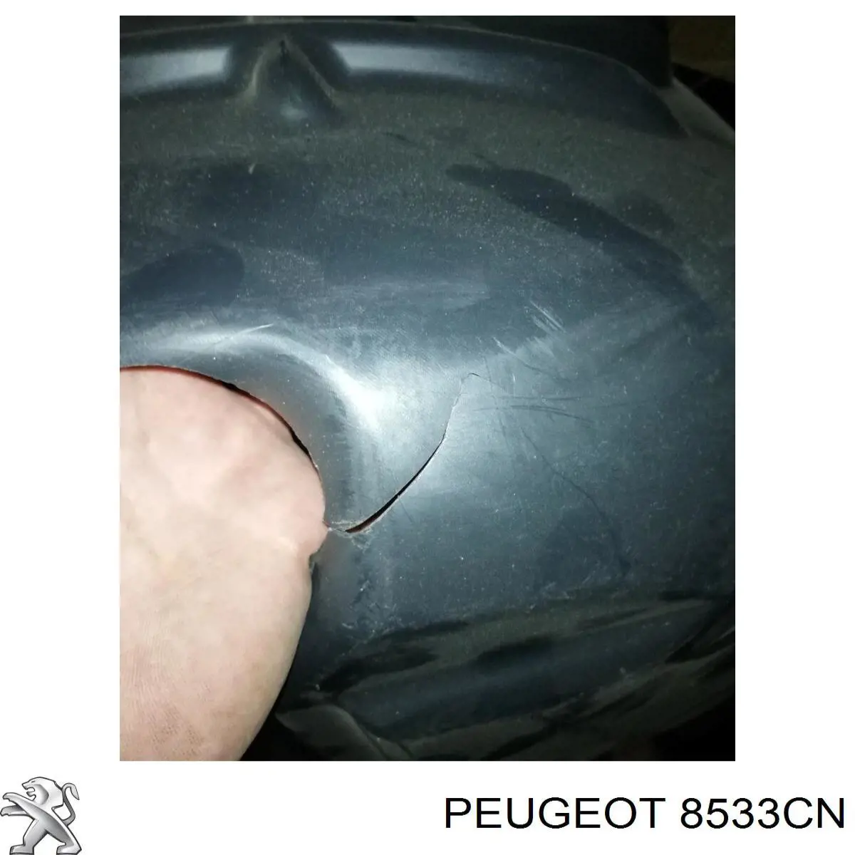 Paso de rueda trasera, izquierdo para Peugeot 308 (4A, 4C)