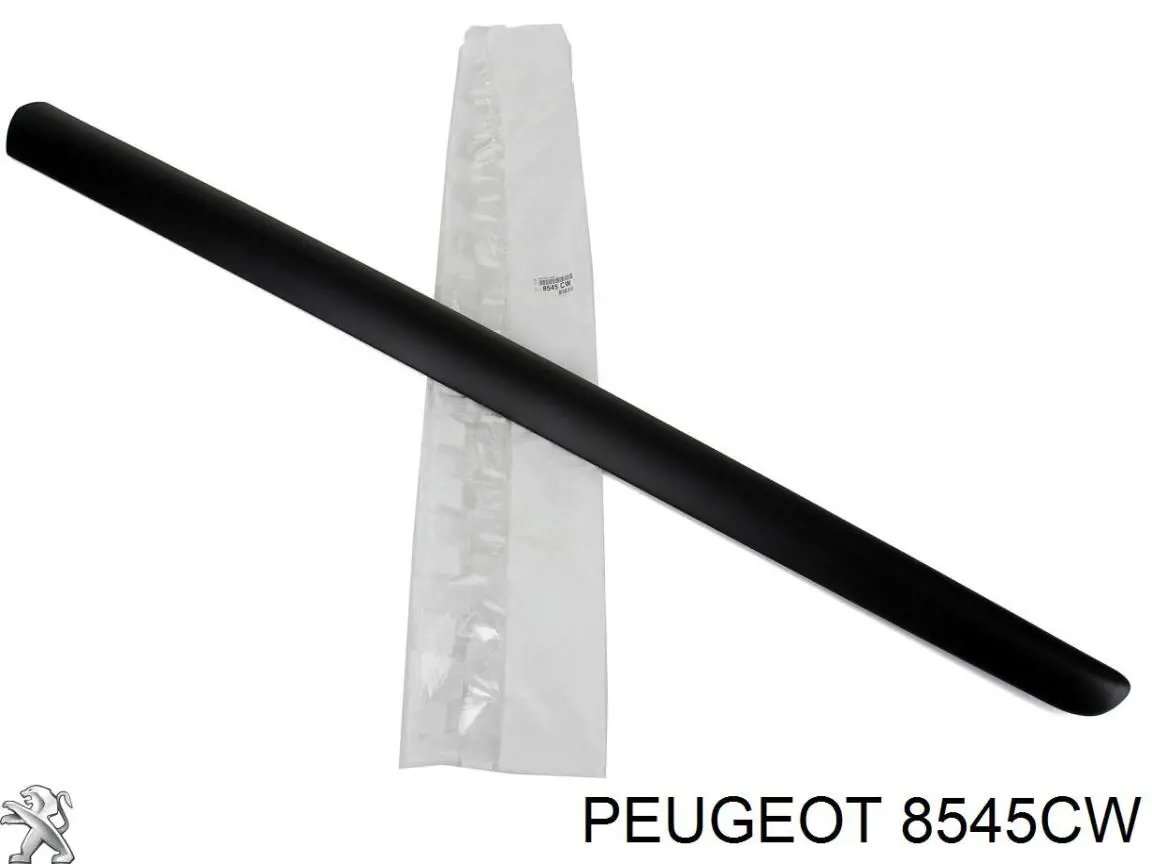 8545CW Peugeot/Citroen Listón embellecedor de puerta delantera derecha