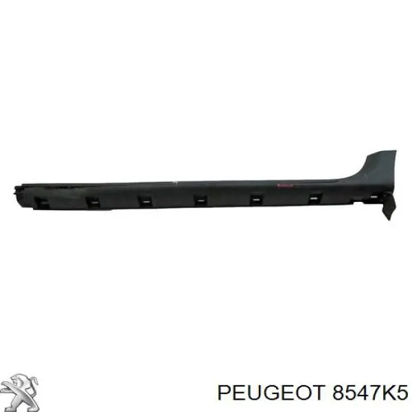 Moldura de salpicadera trasera derecha Peugeot/Citroen 8547K5 precio, desde 8,05 EUR