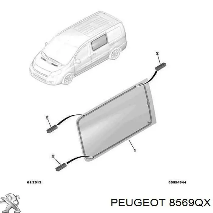 00008569QX Peugeot/Citroen