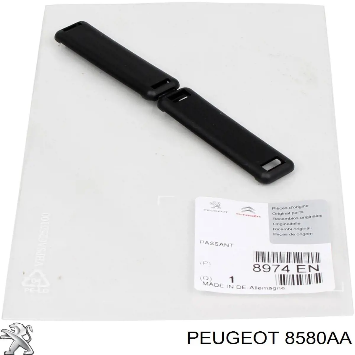 Comprar 8580AA Peugeot/Citroen Rejilla de ventilación trasera del habitáculo