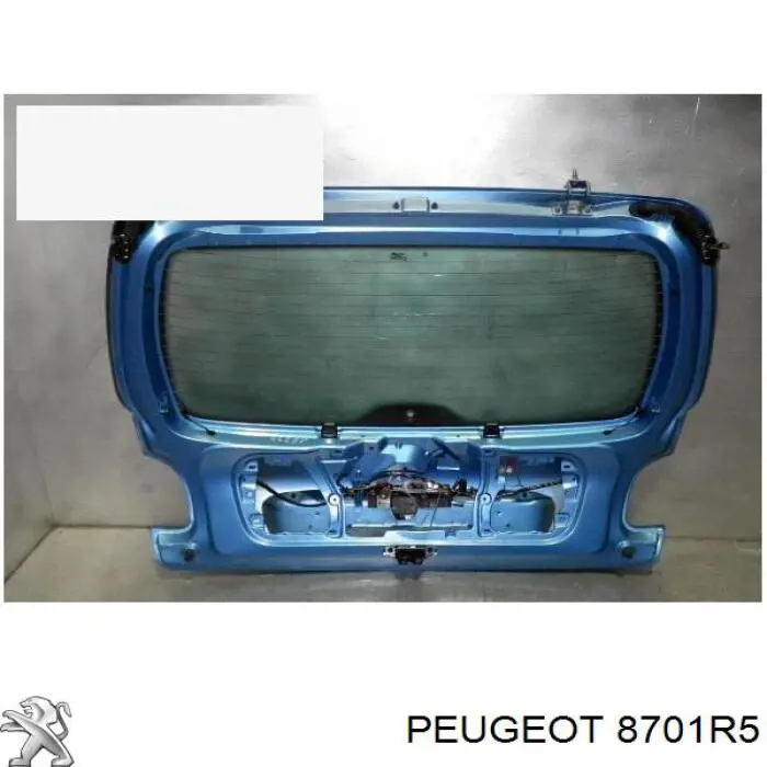 8701R5 Peugeot/Citroen puerta trasera de maletero (3/5a puerta trasera)