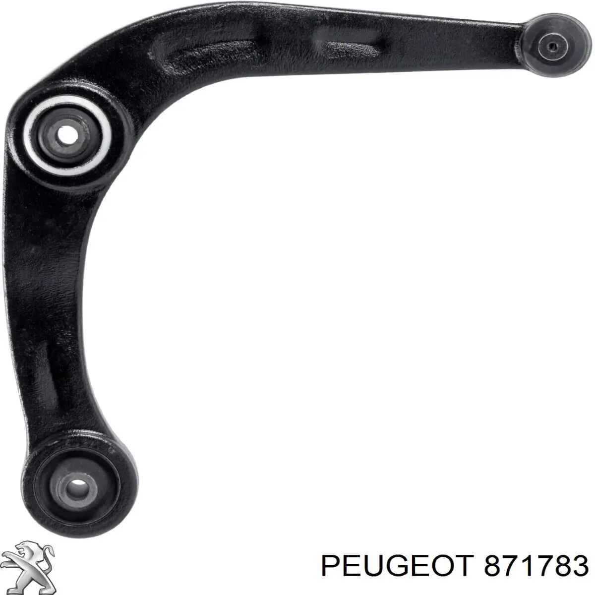 871783 Peugeot/Citroen bisagra de puerta de batientes trasera derecha superior