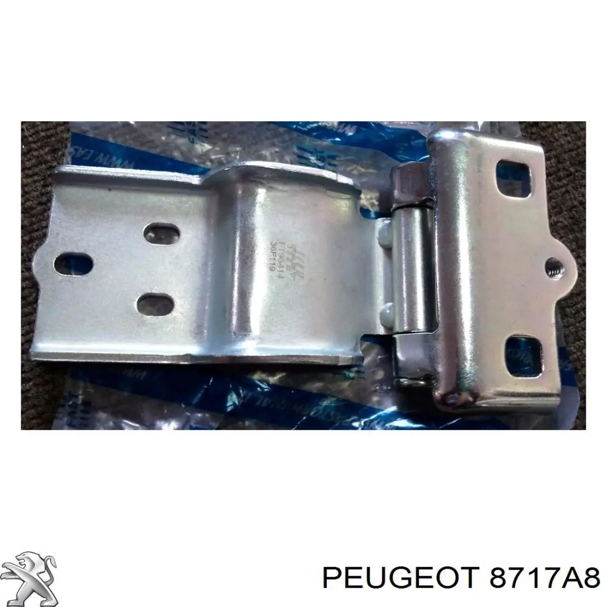 8717A8 Peugeot/Citroen bisagra de puerta trasera izquierda