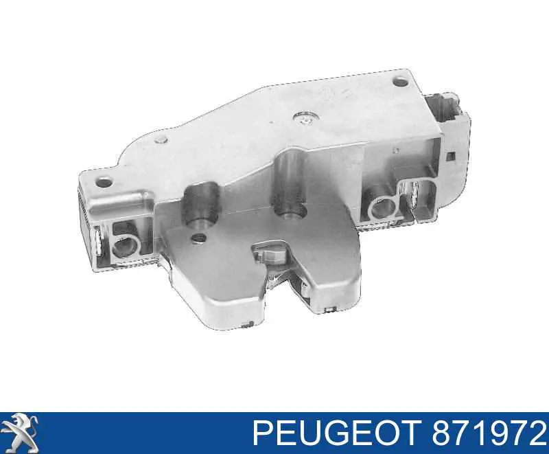 871972 Peugeot/Citroen cerradura de maletero