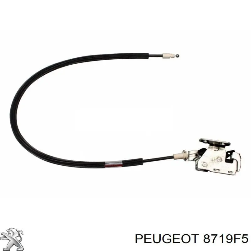 Cerradura superior de puerta trasera derecha de doble hoja Peugeot/Citroen 8719F5 precio, desde 27,41 EUR