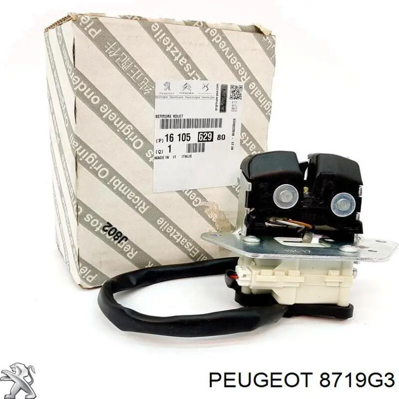 8719G3 Peugeot/Citroen cerradura de maletero