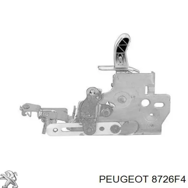 Comprar 8726F4 Peugeot/Citroen Cerradura de puerta trasera derecha de doble hoja