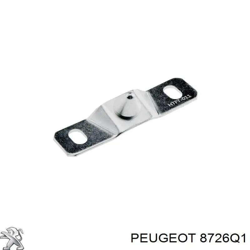 Comprar 8726Q1 Peugeot/Citroen Cerradura de puerta trasera derecha de doble hoja