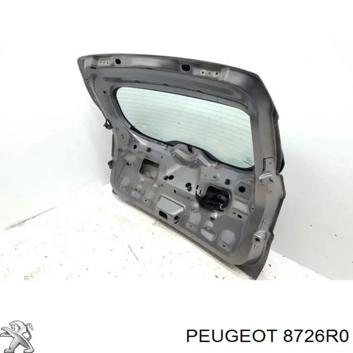 Tirador de puerta de maletero exterior 00008726R0 Peugeot/Citroen