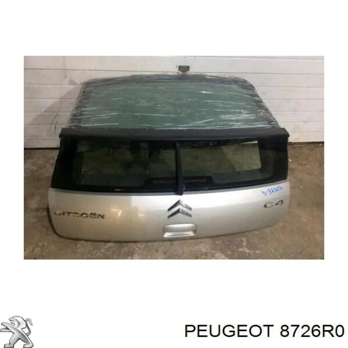 00008726R0 Peugeot/Citroen Manilla de puerta de maletero exterior